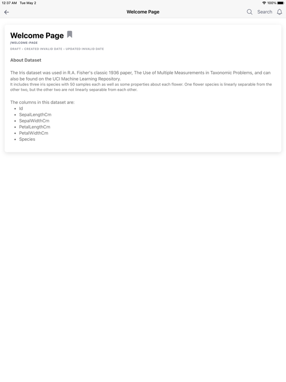Information Hub screenshot 1