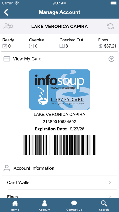 InfoSoup Libraries screenshot 4