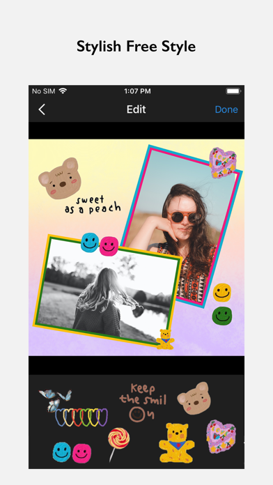 InFrame - Photo editor collage screenshot 2