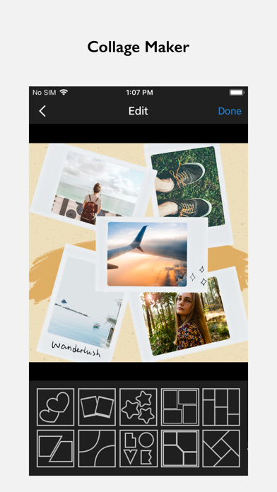 InFrame - Photo editor collage screenshot 3