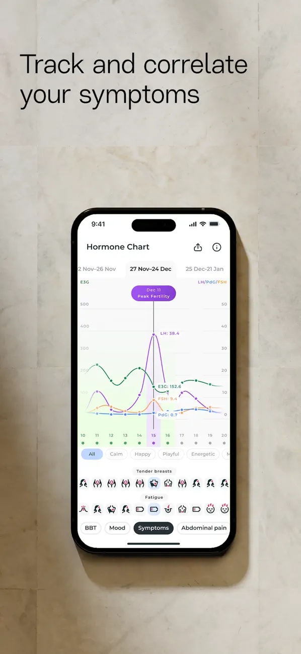 Inito Fertility & Ovulation screenshot 1