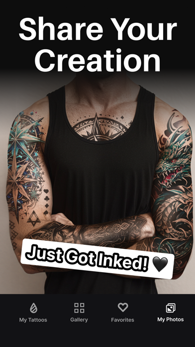 INKHUNTER - AI Tattoo Design screenshot 1