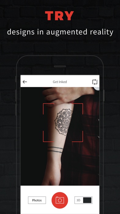 INKHUNTER PRO Tattoos try on screenshot 3