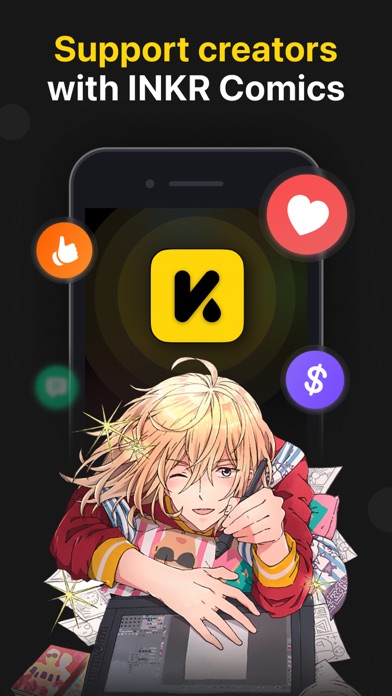 INKR — Comics, Manga, Webtoons screenshot 1