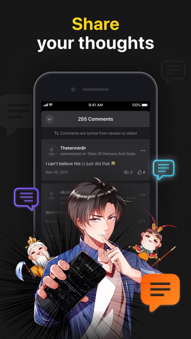 INKR — Comics, Manga, Webtoons screenshot 2