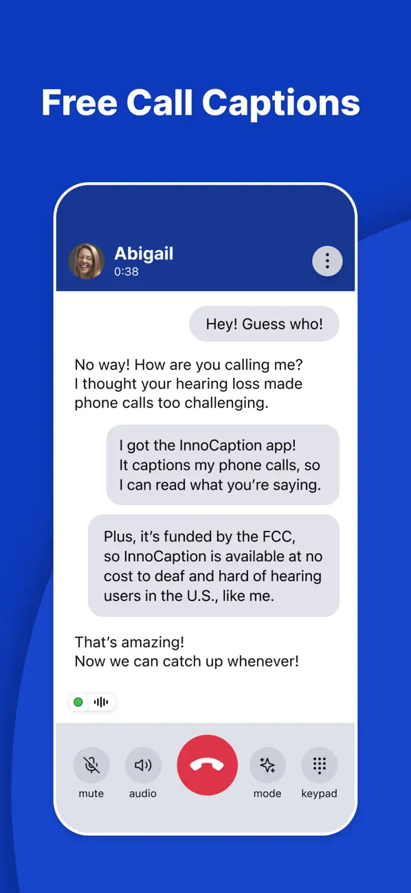 InnoCaption: Call Captioning screenshot 5