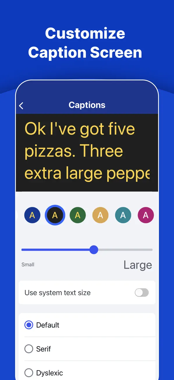 InnoCaption: Call Captioning screenshot 4