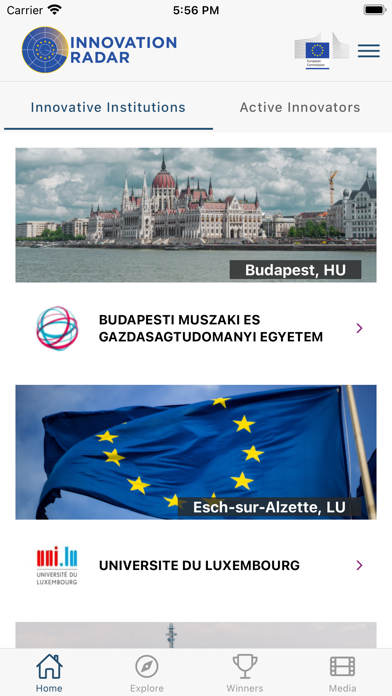 Innovation Radar screenshot 2