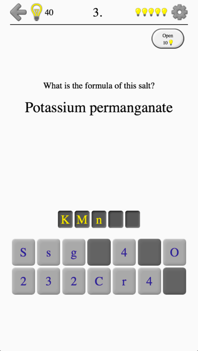 Inorganic Acids, Ions & Salts screenshot 2