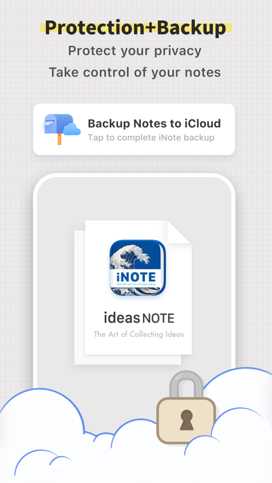 iNote - ideas Note & Notebook screenshot 1