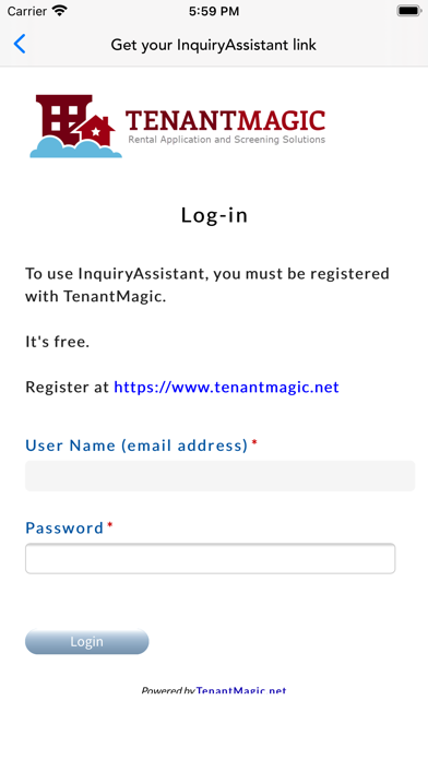 InquiryAssistant screenshot 2