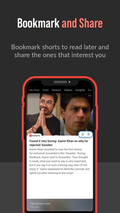 Inshorts screenshot 1