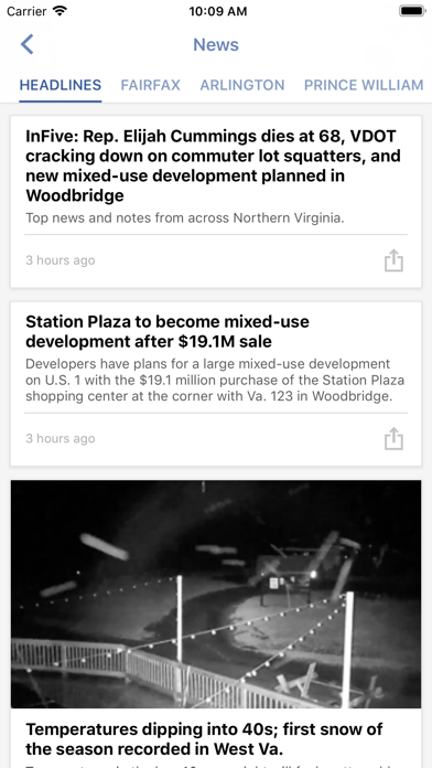 InsideNoVA Mobile screenshot 4