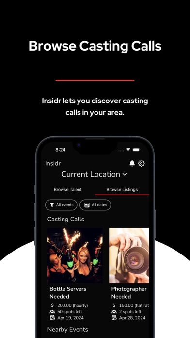 Insidr: Discover talent screenshot 2
