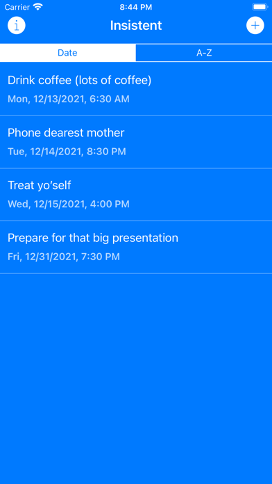 Insistent screenshot 4
