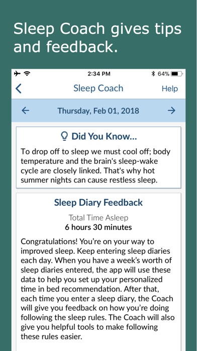 Insomnia Coach screenshot 1