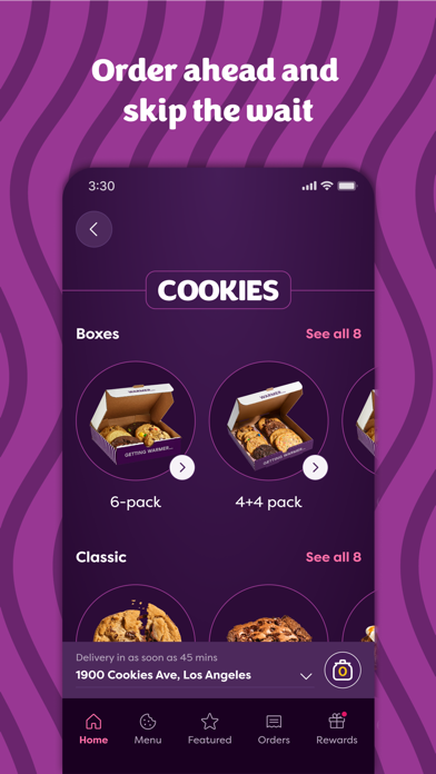 Insomnia Cookies screenshot 2