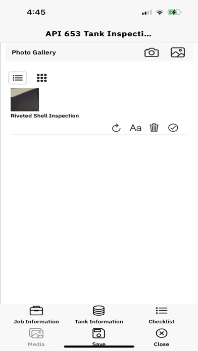 Inspection Workflow screenshot 1