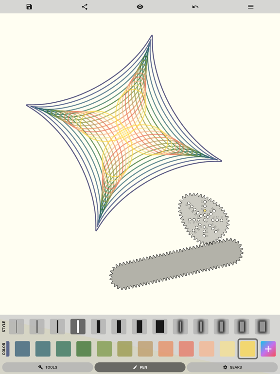 Inspiral - Gear Art screenshot 1