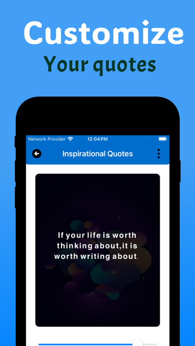 Inspiration - daily quote * screenshot 2