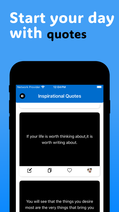 Inspiration - daily quote * screenshot 3