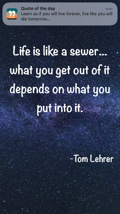 Inspiration - Daily Quote screenshot 3