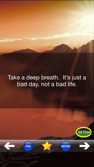 Inspirational and Motivational Quotes FREE! Positive Sayings for Daily Inspiration screenshot 1