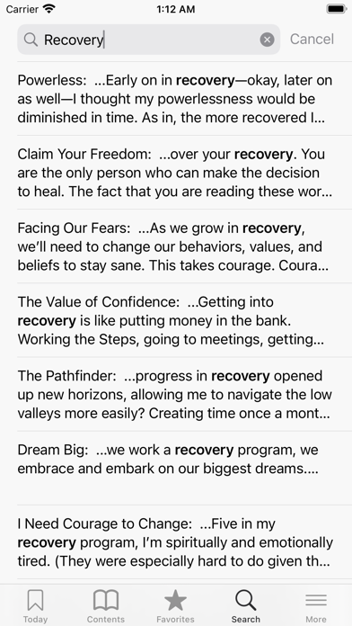 Inspirations from Hazelden screenshot 3