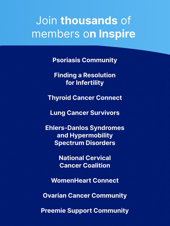 Inspire® - Health Community screenshot 3