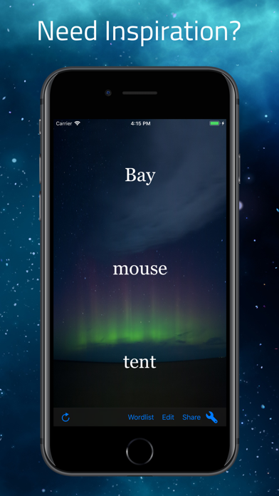 InspireMe - Word Generator screenshot 1