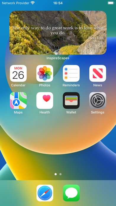 InspireScapes screenshot 2