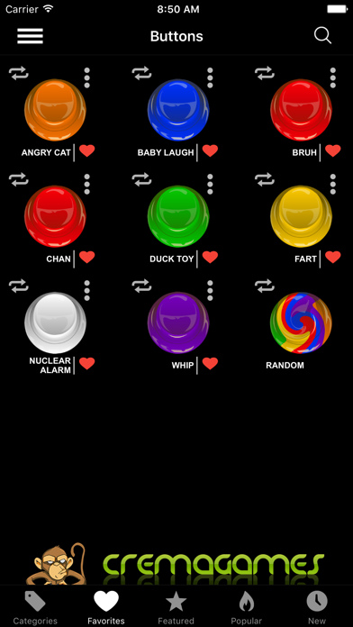 Instant Buttons Soundboard Pro screenshot 1