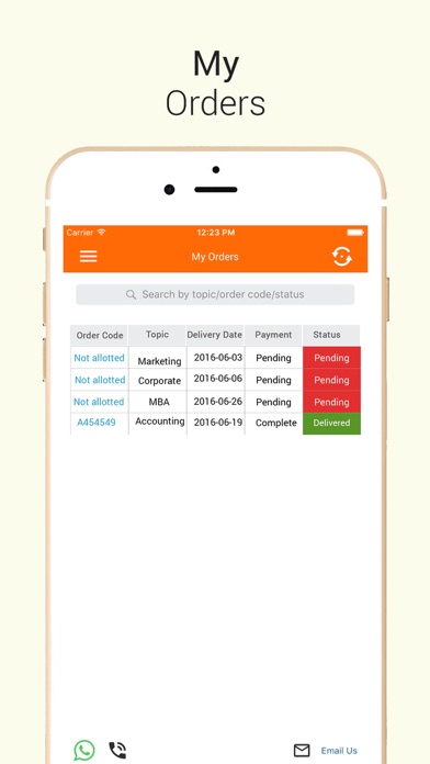 Instant Essay Writing Help App screenshot 1