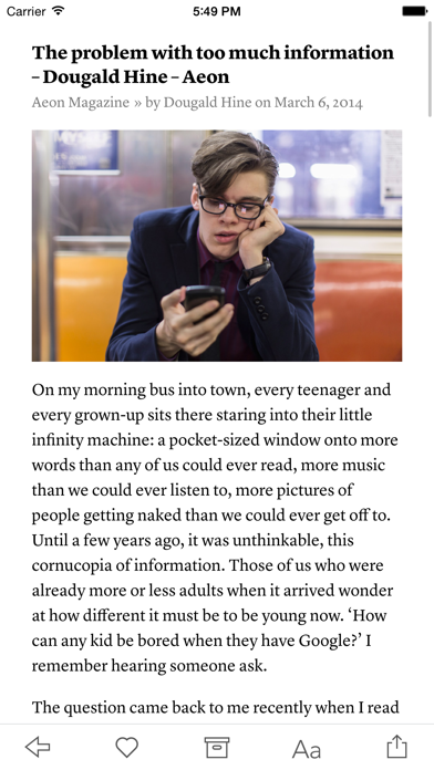 Instapaper screenshot 4