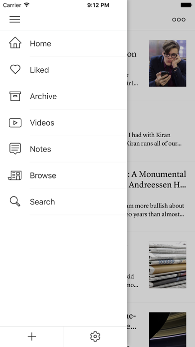 Instapaper screenshot 1