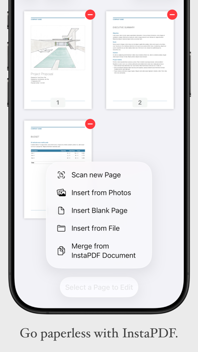 InstaPDF - Scan, Edit & Share screenshot 1