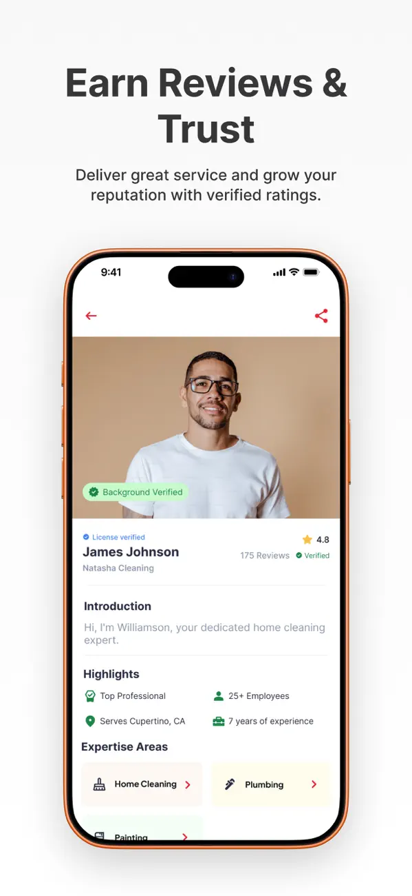 InstaService Pro: Service Jobs screenshot 2