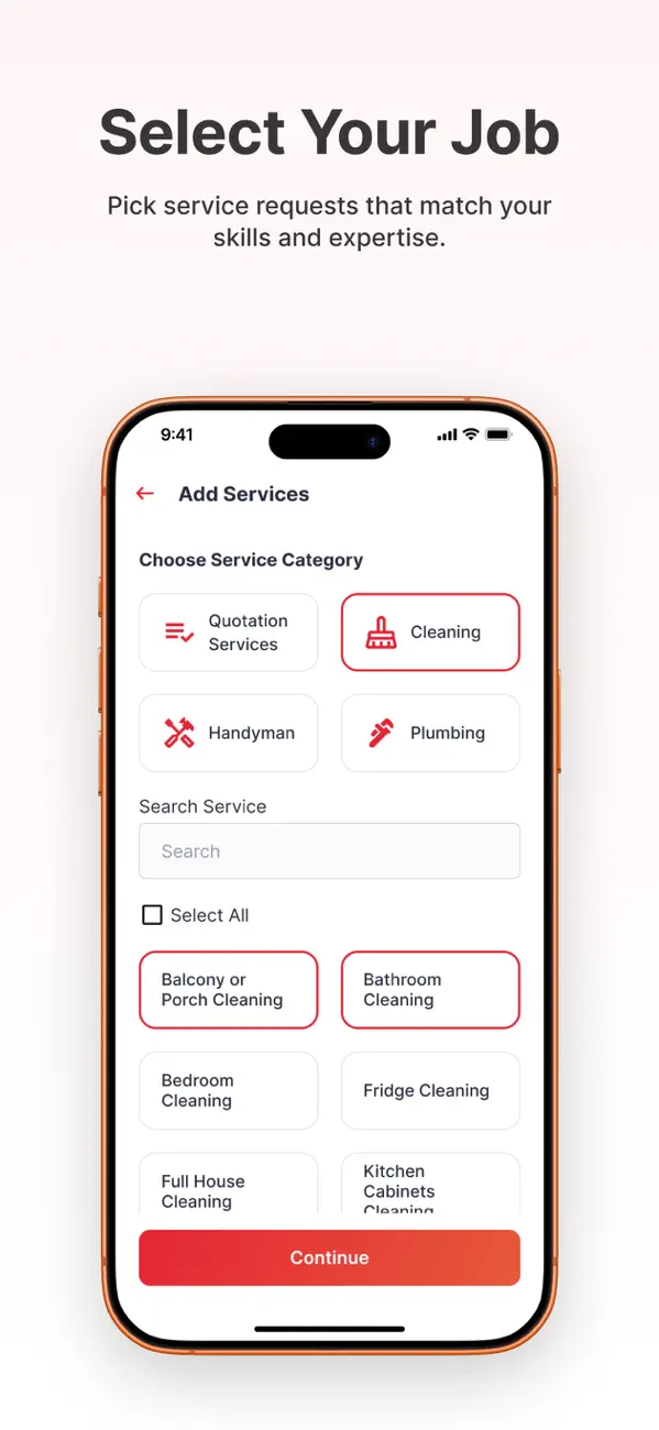 InstaService Pro: Service Jobs screenshot 3