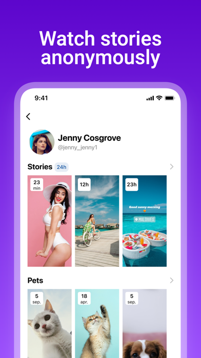 Instory: Story saver, viewer screenshot 3
