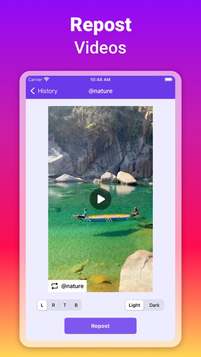 InstSave: Reels Story Repost screenshot 3