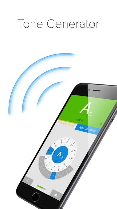 insTuner Free - Chromatic Tuner screenshot 1