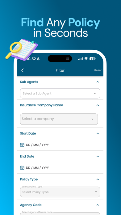 Insurance & Policy Management screenshot 1