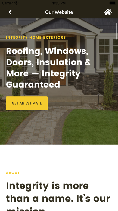 Integrity Home Exteriors screenshot 3