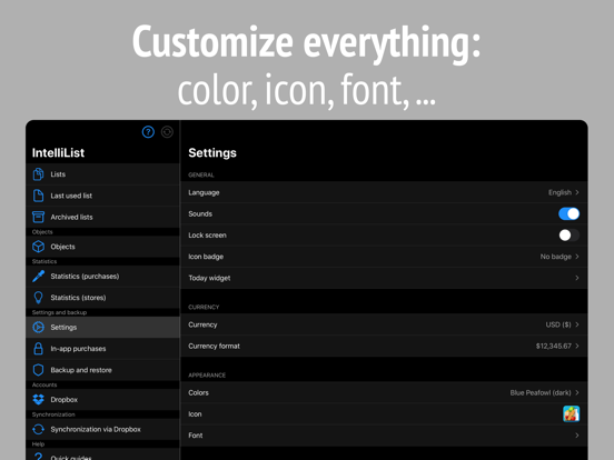 IntelliList - Shopping List screenshot 2