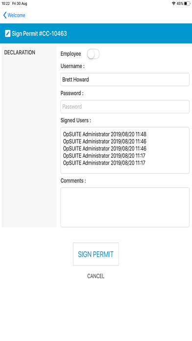 IntelliPERMIT Mobile Modern screenshot 2