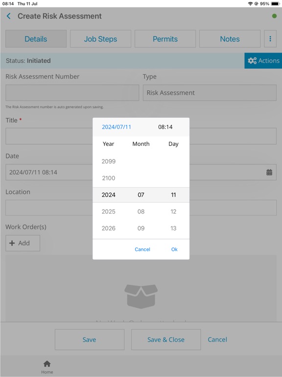 IntelliPERMIT Risk Assessment screenshot 7