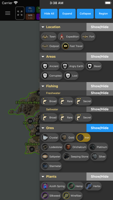 Interactive Map for New World screenshot 2