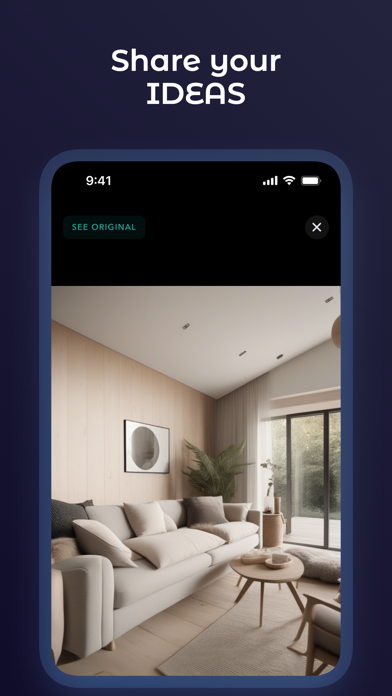 Interai - Interior Design AI screenshot 1
