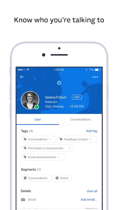 Intercom Conversations screenshot 1
