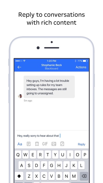 Intercom Conversations screenshot 2